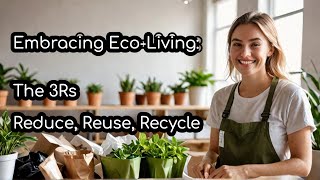 The 3Rs of EcoFriendly Living Simple Steps to a Sustainable Future [upl. by Giannini517]