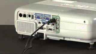 How to Connect to an Epson Projector [upl. by Kalvin587]