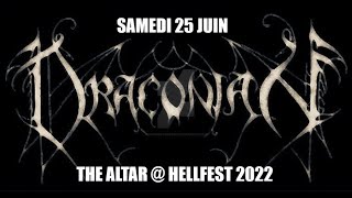 DRACONIAN  HELLFEST 2022 FULL SET [upl. by Keifer646]