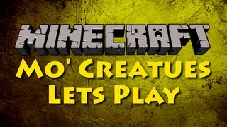 Minecraft MO Creatures Lets Play  Ep 15  HORSE STABLE [upl. by Amora439]