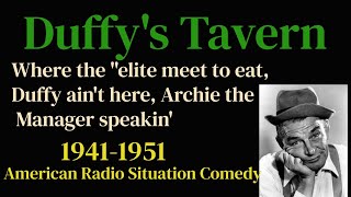 Duffys Tavern 511005 Boris Karloff Duffy Confirms hes Decided to Sell the Tavern [upl. by Piscatelli]