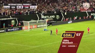 WNT vs Canada Highlights  Sept 22 2011 [upl. by Adda]