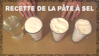 Recette de la pâte à sel facile [upl. by Arabelle]