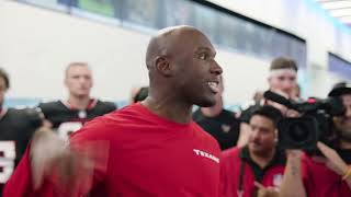 LOCKER ROOM DeMeco Ryans speaks to the team after the win over the Colts [upl. by Zischke356]