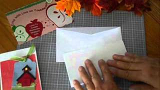 How to Make a Card at Home  for Small Business Envelopes [upl. by Cheung]