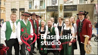 BLASMUSIKSTUDIO UNTERWEGS  Österreichisches Blasmusikfest 2023 in Wien [upl. by Ragen]