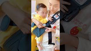 🤰👩‍🍼🍼 Baby carrier  Baby sling  Mom and baby essentials  Handsfree baby wearing babycarrier [upl. by Aisak391]