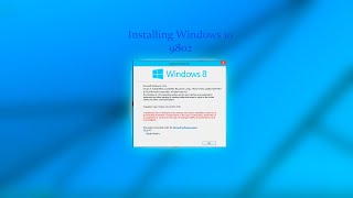 Installing Windows 10 9802 [upl. by Libbna820]