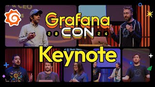 GrafanaCON 2024 Keynote Grafana 11 Loki 30 Alloy Golden Grot Awards and more  Grafana [upl. by Aineval495]