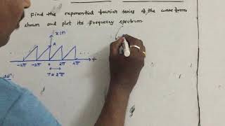 Signals amp Systems  Exponential Fourier series  working example  2 [upl. by Benzel]