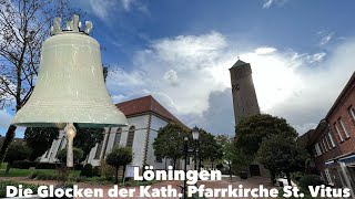 Löningen I Kath Pfarrkirche St Vitus I Geläutepräsentation der Glocken [upl. by Ahselak436]