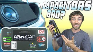 The TRUTH About Car Audio CAPACITORS Testing a CHEAP 12v Capacitor VS IOXUS UltraCap Supercapacitor [upl. by Nahtanaj]