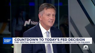 Former Fed Vice Chair Richard Clarida Sticking with our call of a 25 basis point cut today [upl. by Saberio387]