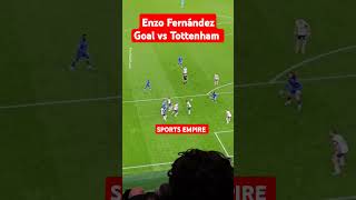 Enzo Fernández Goal vs Tottenham  Tottenham vs Chelsea enzofernández chelsea colepalmerallgoals [upl. by Annahahs]