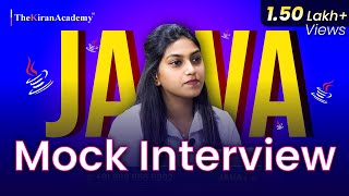 Java Mock Interview  Fresher CODING Round  OOP Concept  Core Java Interview [upl. by Lovel]