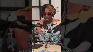 Soulja boy is the first rapper with an iPhone…😲🤷🏾‍♂️souljaboy rap hiphop interview [upl. by Smada156]