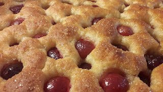 Cseresznyés focaccia recept NAGYON puha 🍒🍒🍒 [upl. by Gherlein]