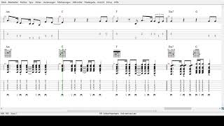 Söhne Mannheims  Und wenn ein Lied  Tabs [upl. by Conway]