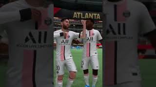 Leonel Messi PSG fifa22 fifa gaming game gamers gameplay games [upl. by Marni54]