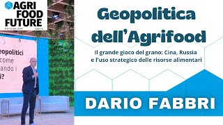 DARIO FABBRI LA GEOPOLITICA DELLAGRIFOOD  Agrifood Future 2024  Salerno 8 settembre 2024 [upl. by Dearborn984]