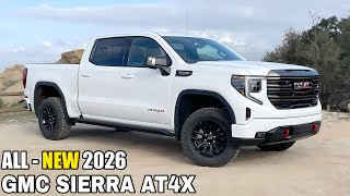 2026 GMC SIERRA AT4X  Next Generation [upl. by Nivram]