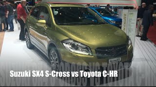 Suzuki SX4 SCross 2016 vs Toyota CHR 2016 [upl. by Ainesej]