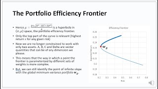 THE CAPM AND PORTFOLIO ANALYSIS PART 1 WITH VOICEOVER 18 MINUTES [upl. by Tatianas]