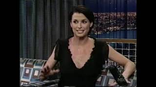 Bridget Moynahan on Late Night May 22 2002 [upl. by Meakem]