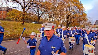 Bridgeton Loyalists Flute Band Copland Road  West End UDU 2nd Nov 2024 [upl. by Ignazio]