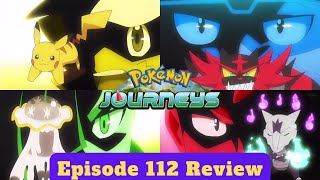 Ash Vs Kukui Vs Gladion Vs Kiawe Battle Royale Pokemon Journeys Episode 112 Review [upl. by Casie]