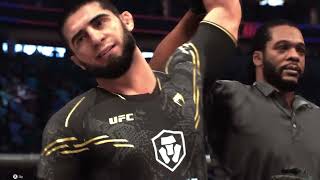 Islam Makhachev vs Charles Oliveira Full Fight [upl. by Helene994]