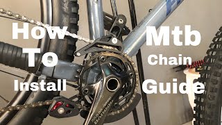 How to install mtb chain guide [upl. by Dosi]