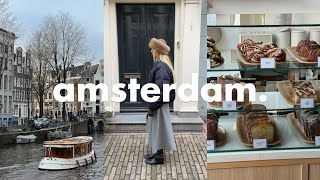 let’s go to Amsterdam  exploring the city thrifting amp eating delicious food [upl. by Reema412]