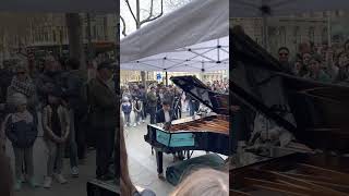 Liszt on a Street Piano in Barcelona [upl. by Shalne]