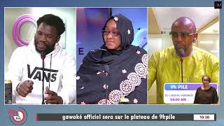 OM TV  9hpile  gawaké officiel sera sur le plateau de 9hpile [upl. by Tinaret14]