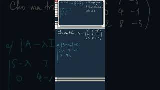 Eigenvalue  eigenvectors  diagonalization [upl. by Atikel]