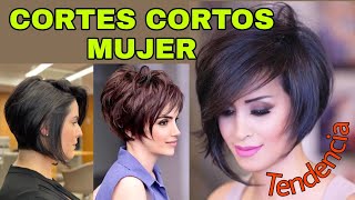 CORTES DE CABELLO CORTOS PARA MUJER TENDENCIA MODA 2022 HairCuts for Woman by MayitosBeauty [upl. by Aisan]