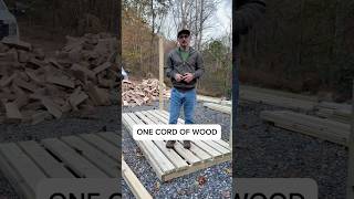 Understanding Firewood What is a Cord of Wood Dimensions Explained 4ft x 4ft x 8ft or 128 cuft [upl. by Aikenahs929]