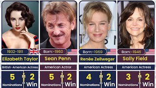 🏆 All Biggest OscarWinning Actors and Actresses of All Time [upl. by Ylecara]