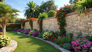 Get Inspired  Creative Garden Wall Designs for Your Outdoor Space [upl. by Deacon]