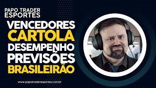 GANHADORES DA LIGA CARTOLA  DESEMPENHO DAS PREVISÕES DO BRASILEIRÃO 2020  betfair trader esportivo [upl. by Yeneffit]