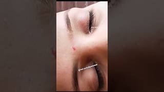 Customer 😇threading eyebrows ytshorts shorts shortsvideo [upl. by Trumaine]