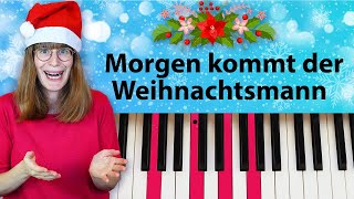 SCHÖNSTES Weihnachtslied am Klavier – Einfach amp Schnell 🎅 [upl. by Stempson960]