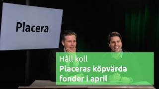 Håll koll  Placeras köpvärda fonder i april [upl. by Rosanne]