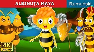 ALBINUȚA MAYA  Maya the Bee in Romana RomanianFairyTales [upl. by Ahsemaj]