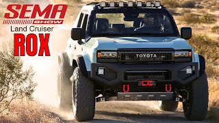 SEMA Toyota Land Cruiser ROX Concept [upl. by Gene]