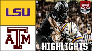 LSU Tigers vs Texas AampM Aggies  Full Game Highlights  ESPN College Football [upl. by Yttik]