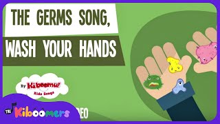 Wash Your Hands Lyric Video  The Kiboomers Preschool Songs amp Nursery Rhymes about Germs [upl. by Korman354]