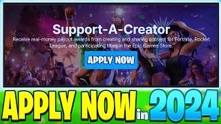 Get a FORTNITE SUPPORTACREATOR CODE in 2024 [upl. by Angus285]