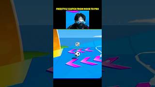 Freestyle Clutch From NOOB to PRO with PRO TIPS in STUMBLE GUYS at Block Dash 😱 Wait For it [upl. by Ecreip]